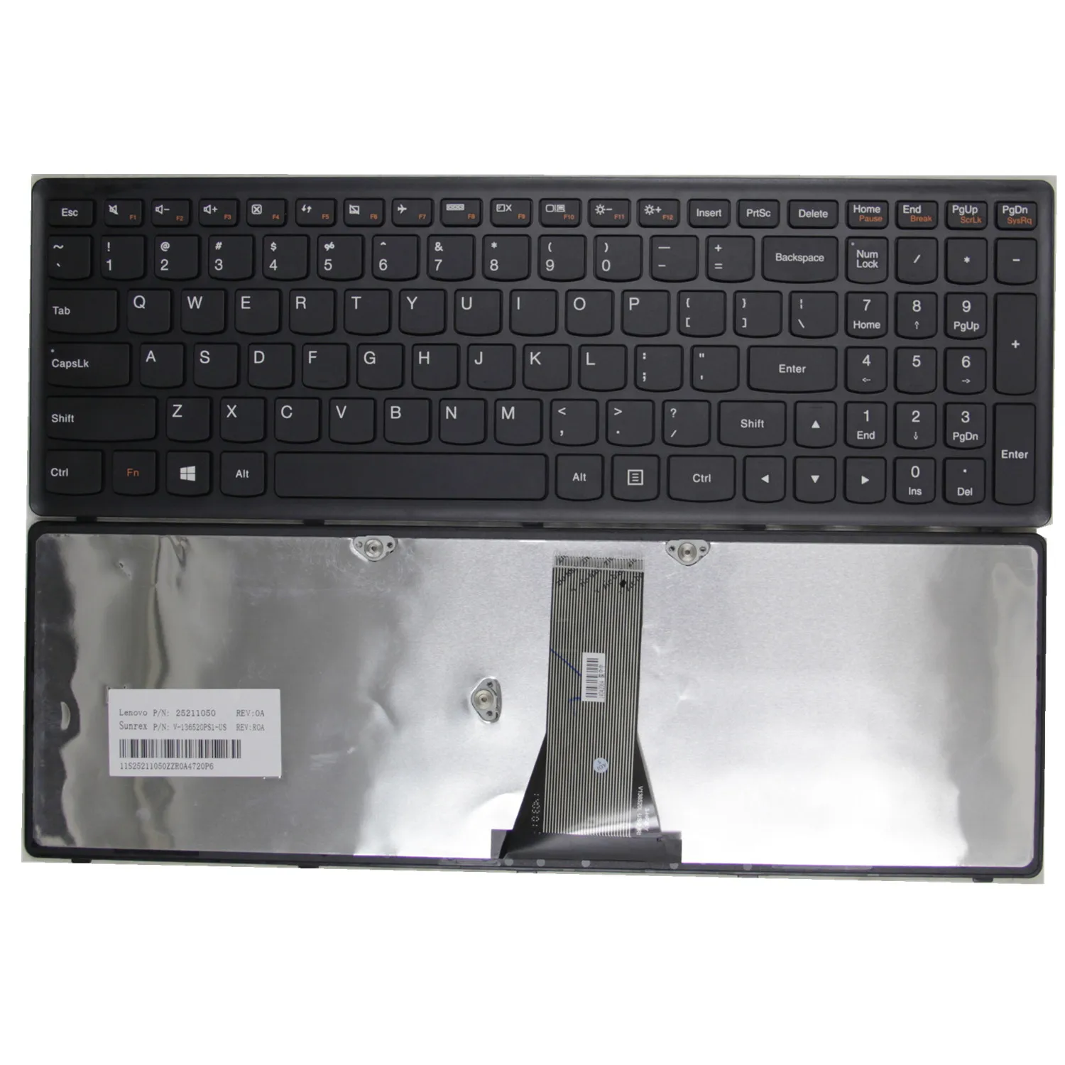 

100%Original New US Keyboard for Lenovo S500 G500S G505S Z501 S510P Z505 Z510 FLEX-15 English Laptop Keyboard