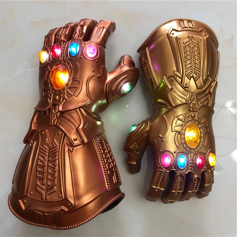 Gauntlet  Gloves Infinite War  Superhero Cosplay  Lateos Gloves Halloween Latex Party Props Delux