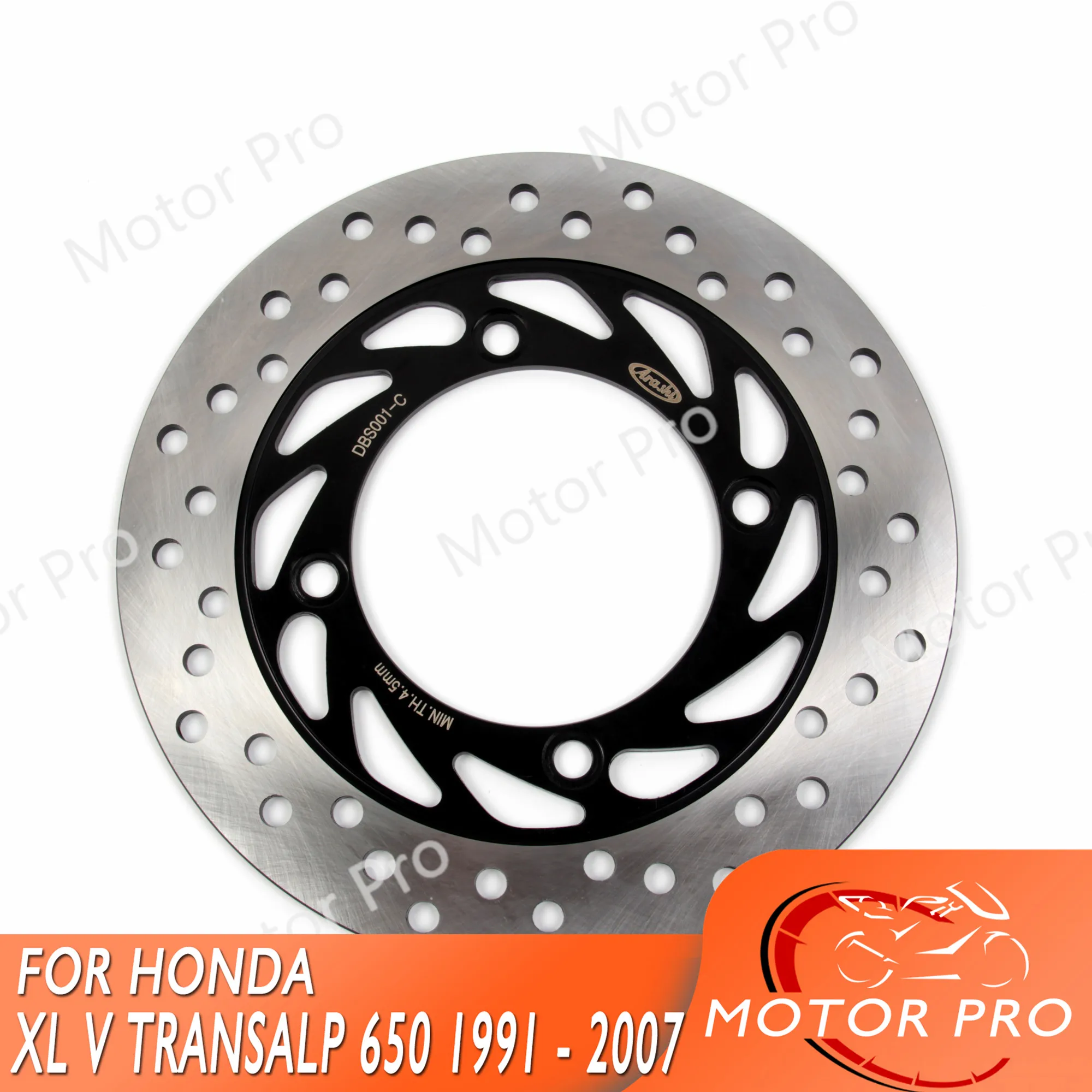 For Honda XL V TRANSALP 650 1991 - 2007 Rear Brake Disc Rotor Disk Motorcycle XLV650 XLV 650 1992 1993 1994 1995 1996 1997 1998