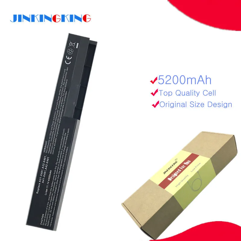 

X501A Battery For ASUS A31-X401 A32-X401 A41-X401 A42-401 X401A X501A F401A1 F301 F301A1 S301A1 F301U F501A F501U S301U S501U