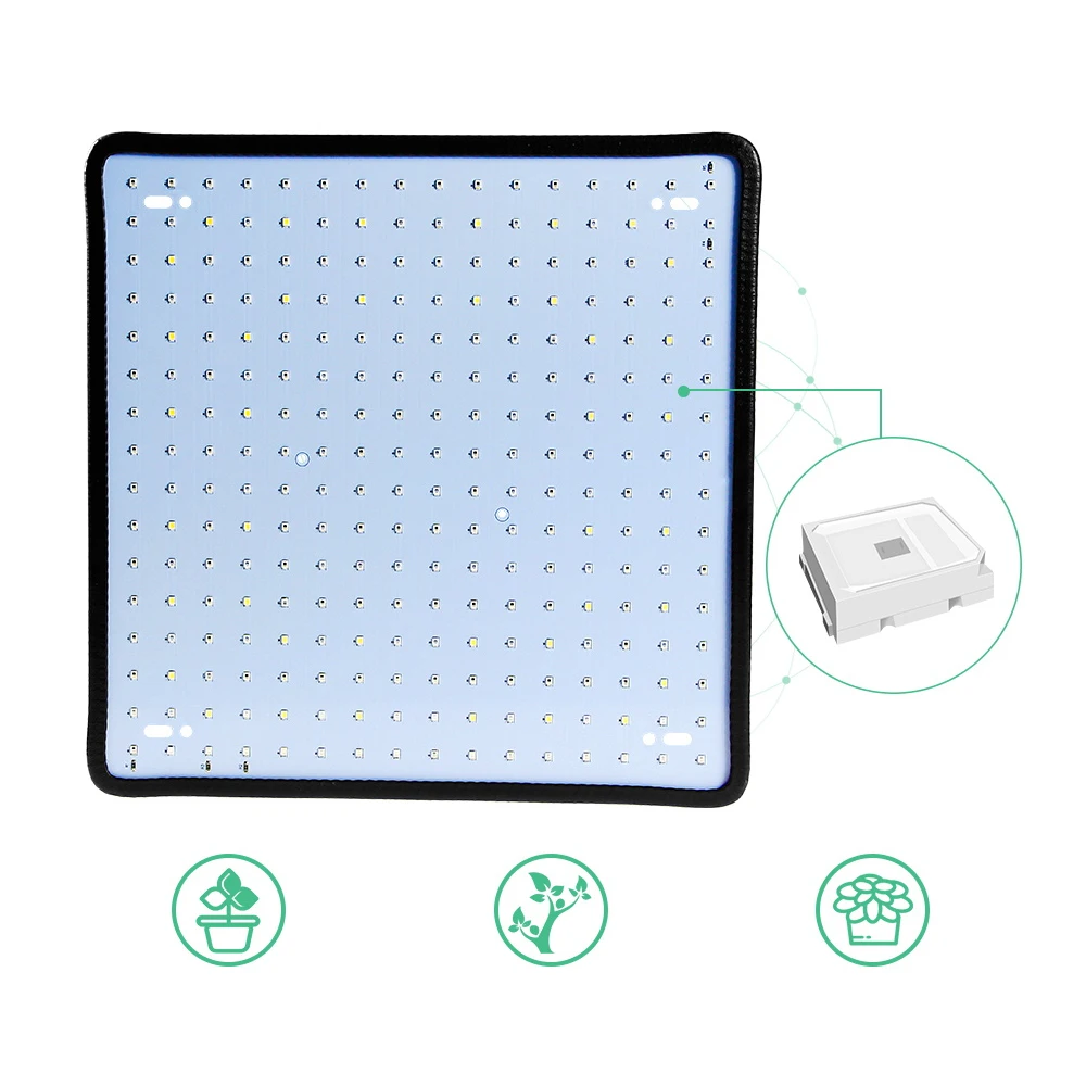 Diodo emissor de luz cresce a luz hidropônico kits 2000w crescer lightgrounding lâmpada planta vegetal flor iluminação interior crescer tenda 225 phytolamp plantas