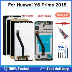 Y6 Prime 2018 LCD For Huawei Y6 2018 LCD Display ATU L11 L21 L22 LX1 LX3 L31 L42 Touch Screen Digitizer Assembly With Frame tool