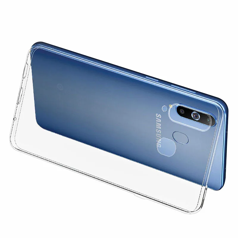 Transparent Phone Case Cover for Samsung Galaxy A8S SM-G8870 2019 Soft Flexible TPU Silicone Protective Cover GalaxyA8S 6.4 inch