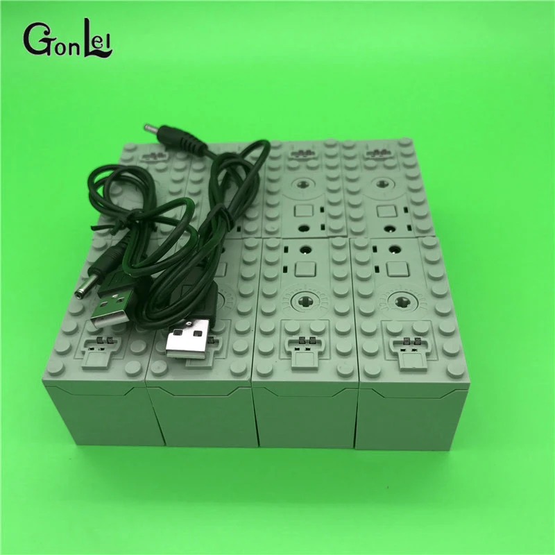 Rechargeable Battery Box 8878 -1 54599 MOC Building Blocks Cars motor Toys Compatible with 84599 64227 58122 58123B Parts Toys