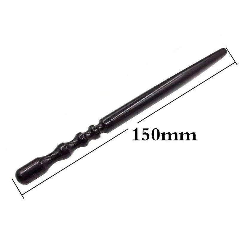 2 Pcs Leathercraft Slicker Round Burnisher , Ebony Wood Leather Burnisher Leather Slicker Tool, Leather polished rods Edge Slick