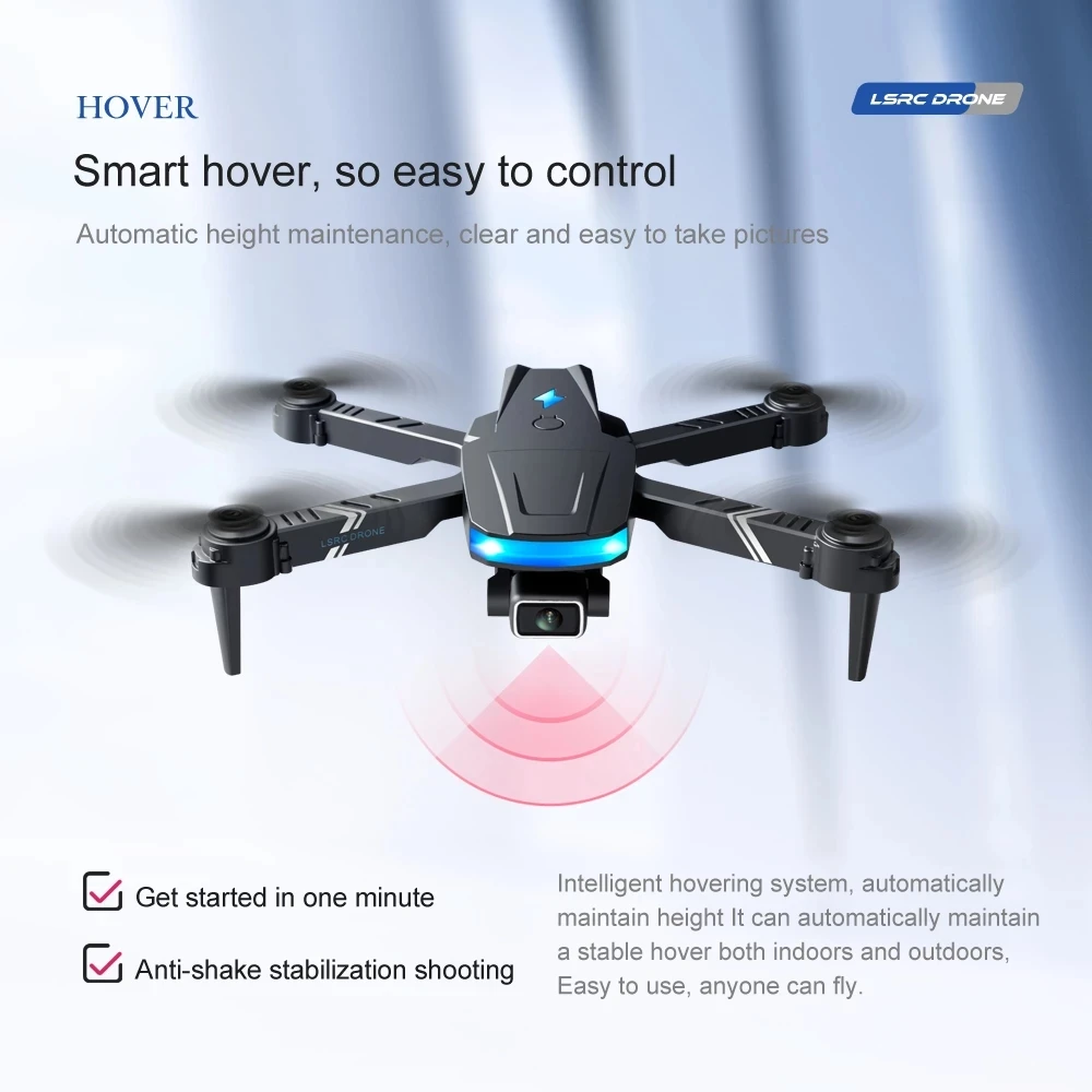 Smart Photo Follow WiFi FPV RC Drone 2.4G 4K Dual Camera 360° Stunt Roll Gravity Sensor Height Hold Remote Control Quadcopter