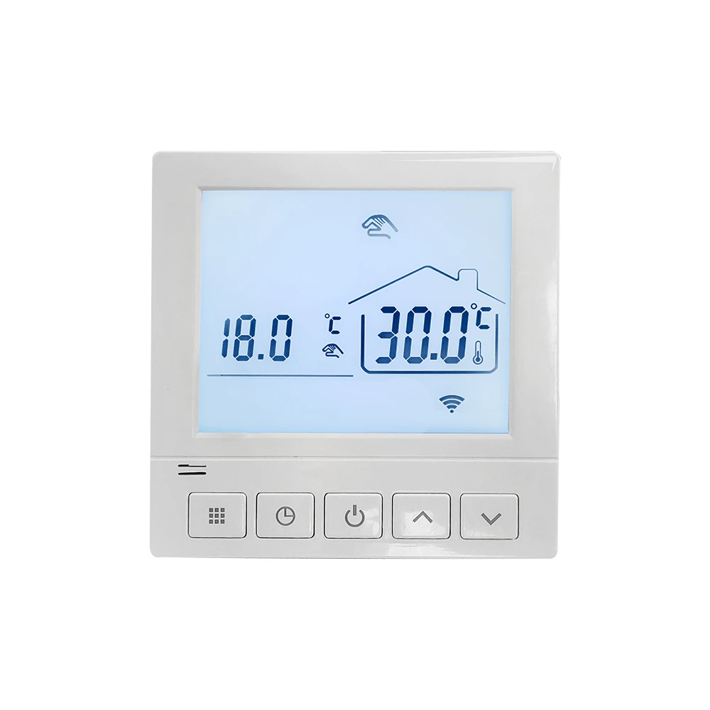 20A Weekly Programming Tuya Wifi Smart Thermostat 220VAC Temperature Controller for Electric Floor Heating 2020 New