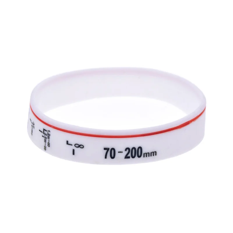 1 Stück Silikon-Armband mit Kameralinsenmarkierungen, Fokusier-Linsen-Armband, Unisex, verstellbares Armband für Sport und Fitness – Detail 12