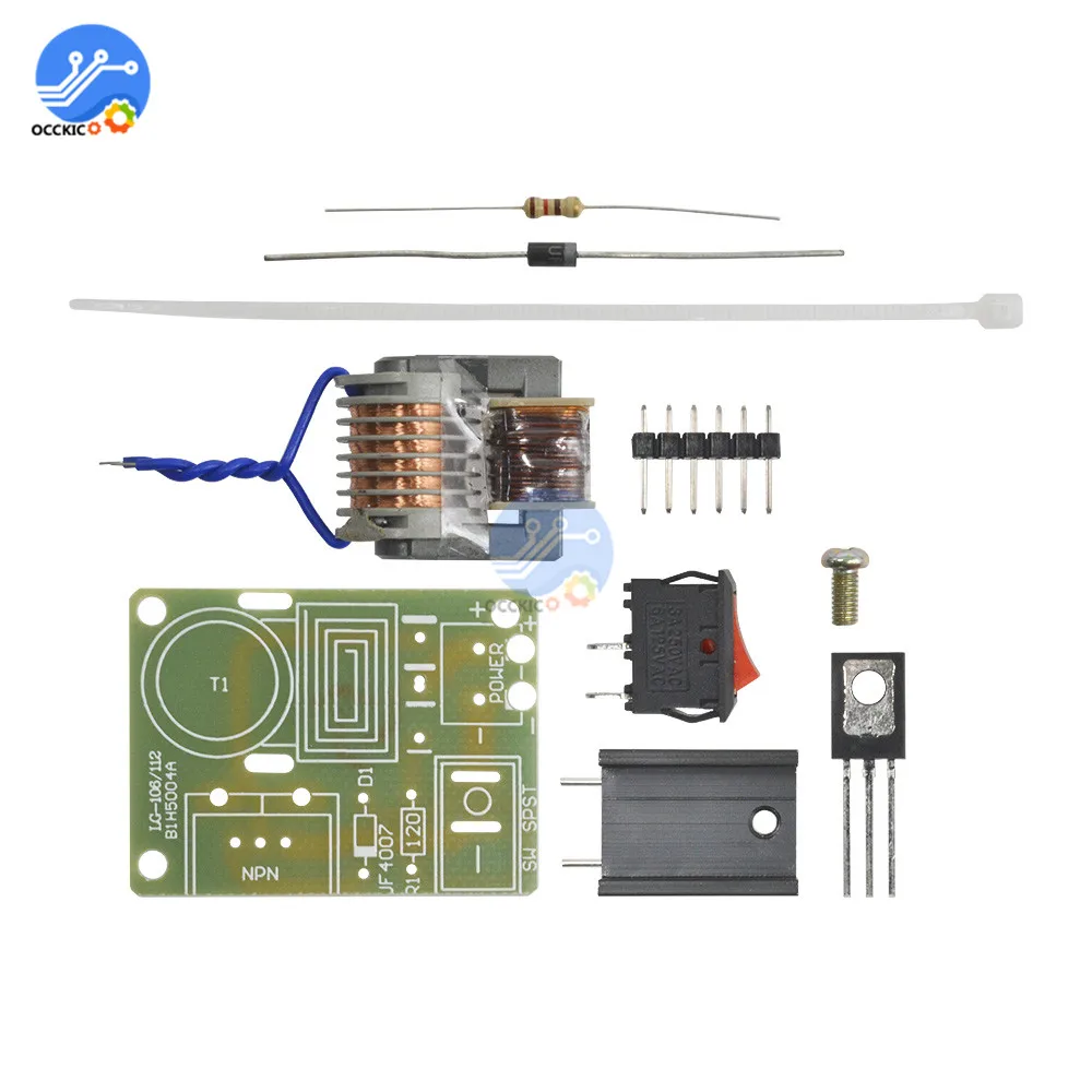 アーク発生器,高電圧15kv dc,高周波,18650ダイオード,ローカリゼーション用インバーター,3.7vコア