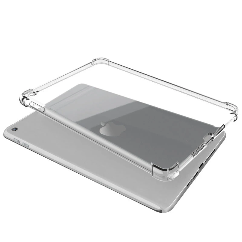 Stoßfest Silikon Fall Für iPad Air 5 10,9 2022 A2588 A2589 A2591 air5 10.9 \'\'TPU Flexible Bumper Klar Transparent zurück Abdeckung