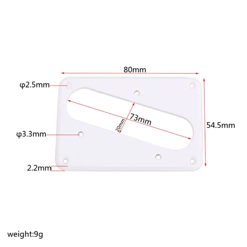 Wide Range Humbucker To Singl Coil Adapter Pickups Ring Fits Tele Bridge Pickup Parts Replacement