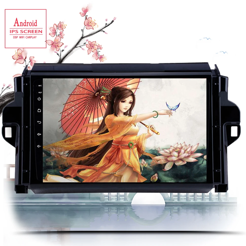 8G RAM Android 14.0 For Toyota Fortuner 2015 2016 2017 2018 Multimedia Stereo Car DVD Player Navigation GPS Radio Head Unit