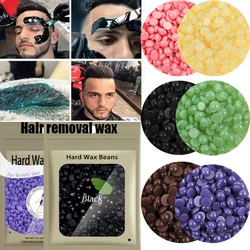 50g/100g Bag Hair Removal Wax Bean Depilation Hot Film Hard Wax Pellet Waxing Bikini Face Legs Body Hair Removal Bean Unisex