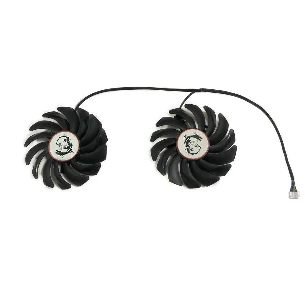 1 Set,PLD09210S12HH,GPU Cooler,Graphics Card Fan,For MSI RX6600 XT Mech 2X OC,GTX 1050 Ti GAMING X,RTX 2070 VENTUS,Video Cooling