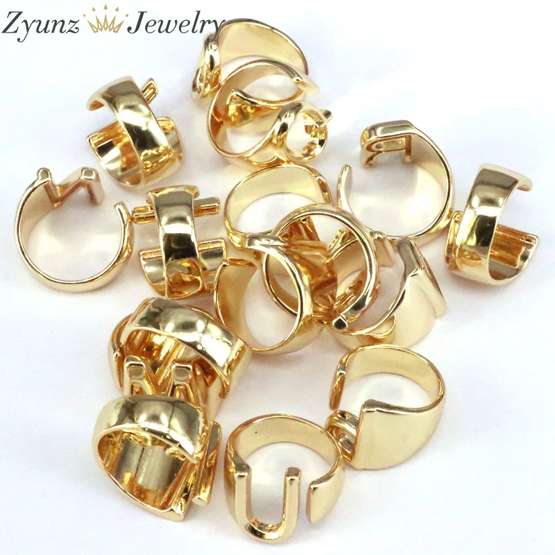 10-26PCS, Chunky Wide Hollow Letter Metal Adjustable Opening Ring Initials Name Alphabet Female Party Fashion Jewelry