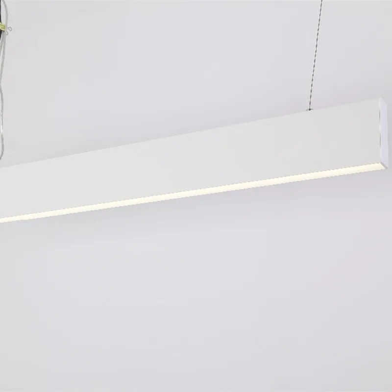 

Free Shipping non-Dimmable Pendant Lighting Office Hanging Led Linear Light With Pendant Lamp 1.2m 1.5m 1.8m 30w 40w 50w