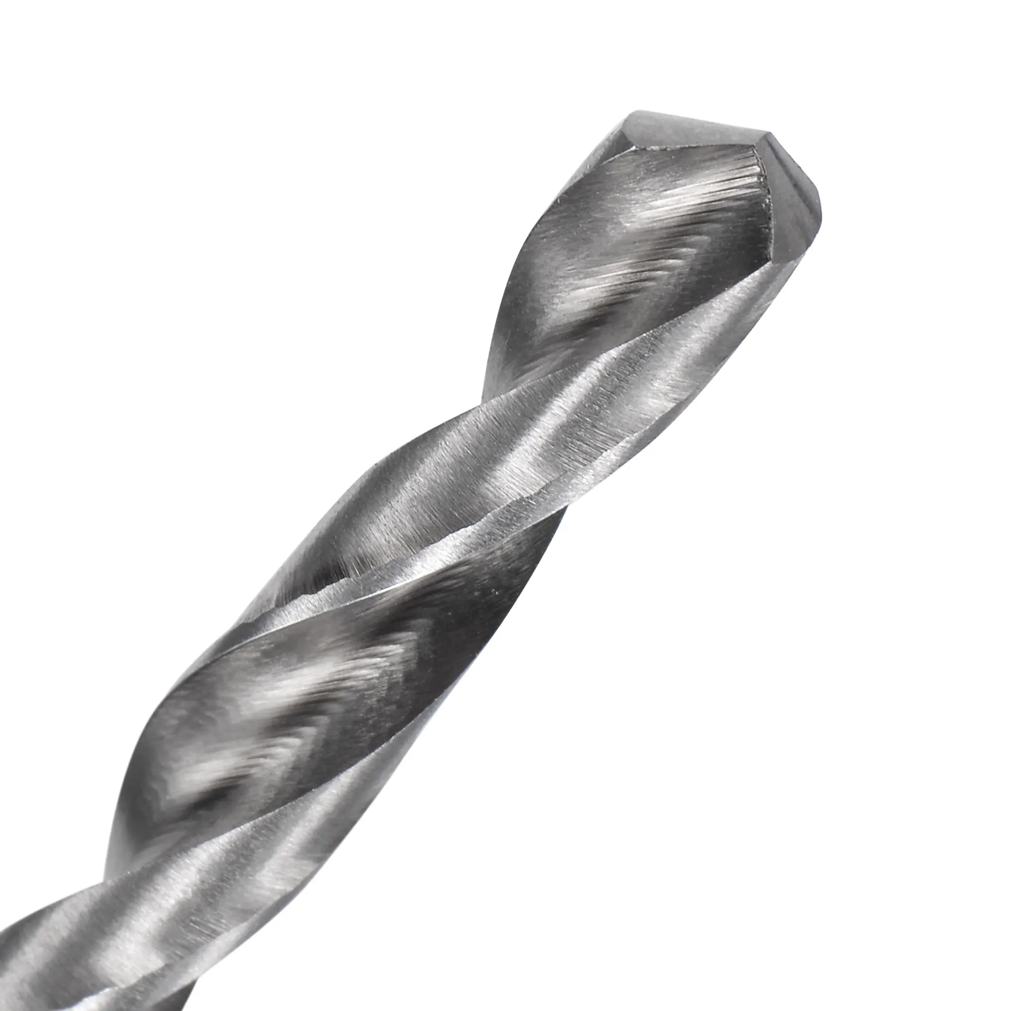 Uxcell HSS(High Speed Steel) Straight Shank Jobber Twist Drill Bit 5.5mm Drill Diameter Extension 160mm Length 2 Pcs