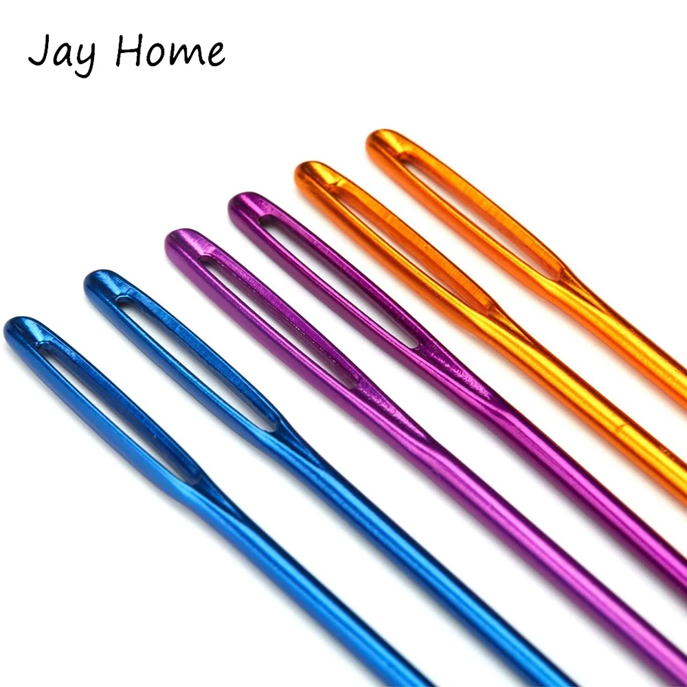 5-20Pcs Yarn Knitting Needles Tapestry Bent Tip Needles for Crochet Large Eye Curve Blunt Needle Yarn Weaving Needle Sewing Tool