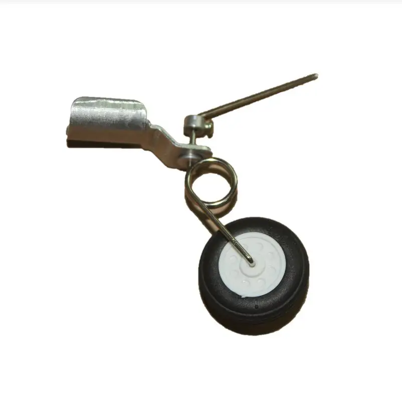 Mini train d'atterrissage arrière en métal, 2 pièces, pour envergure de 1000mm, F3A Skylarks 3A RC, avion RC, modèle de bricolage, pièce de rechange