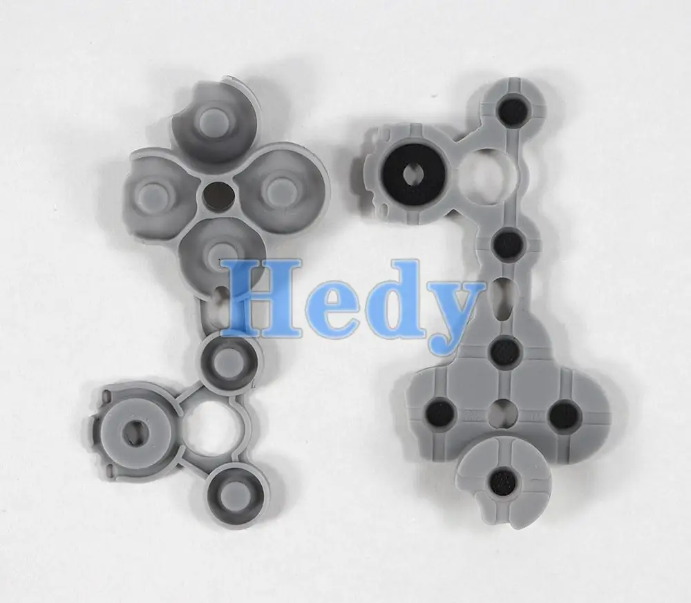 100 peças oem original para xbox one slim s preto cinza botão de borracha condutora de silicone para xbox one s d pad para xboxone elite v2.0