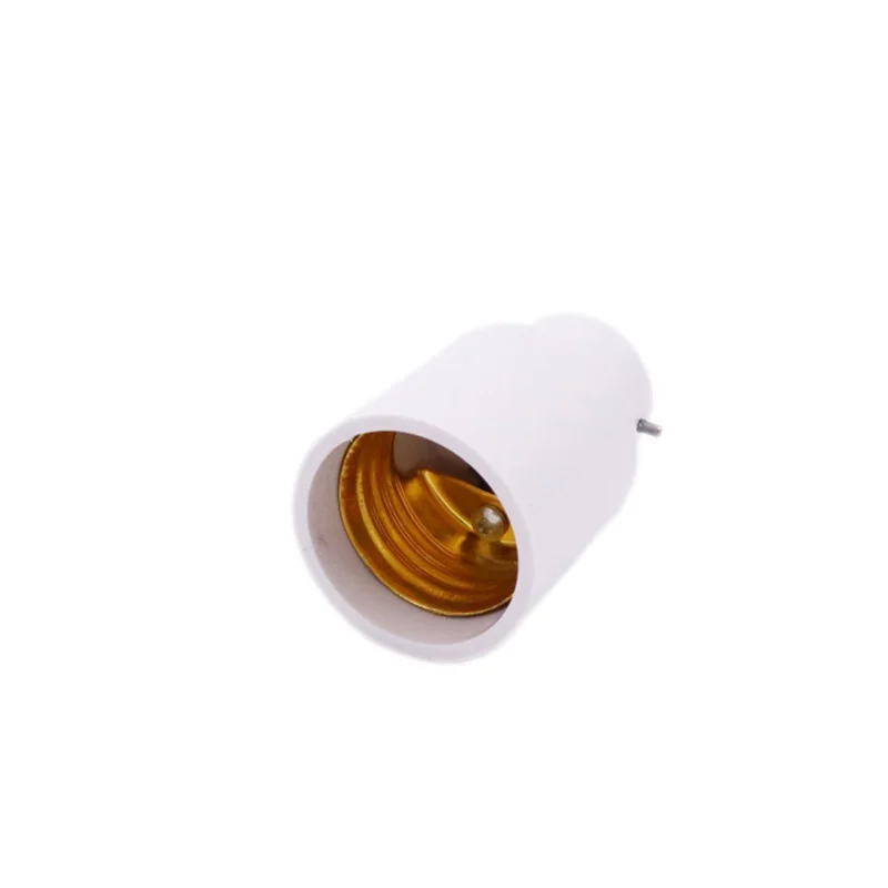 NEW socket adapter B22 to E27 Screw Socket LED Halogen Light Bulb Lamp Holder Converter Adapter