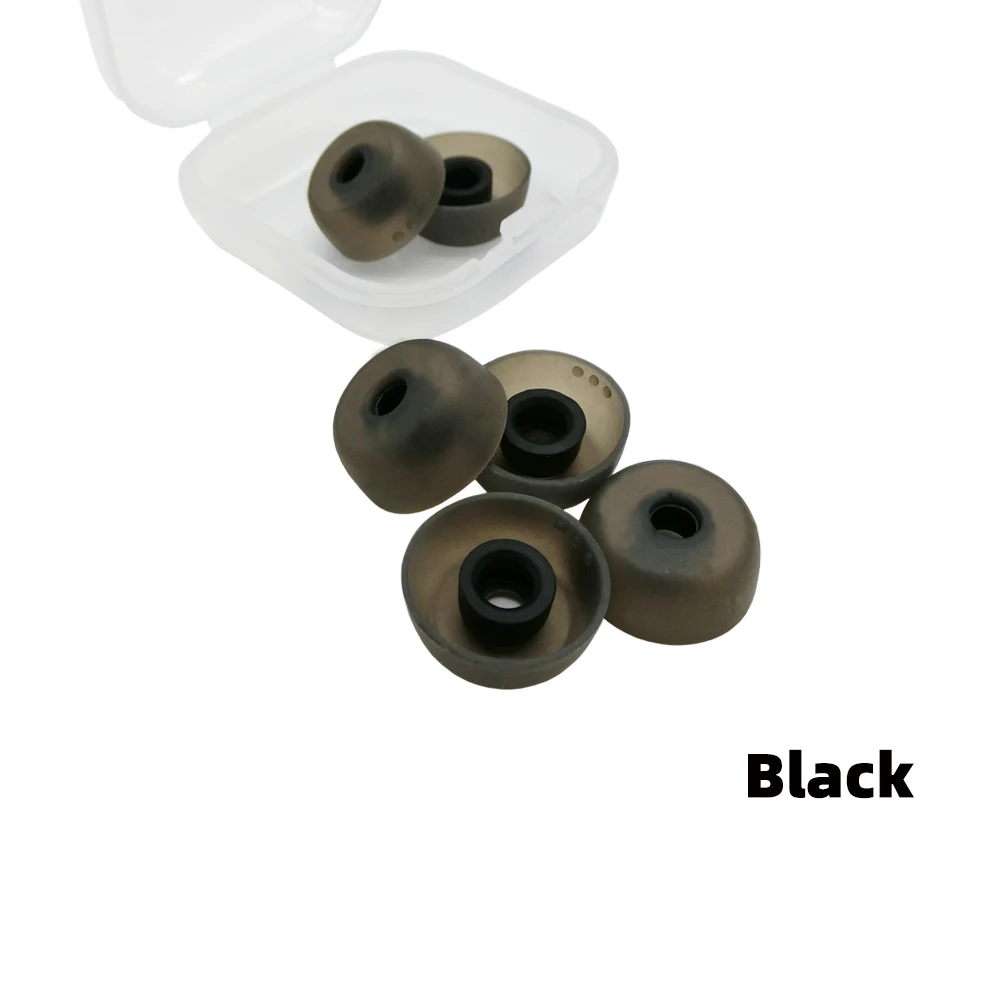 Auriculares de silicona para Jabra Elite/ Active/t Evolve 65, repuesto de TWS, Elite 75t/ Sport, Creative Outlier Air/ Gold