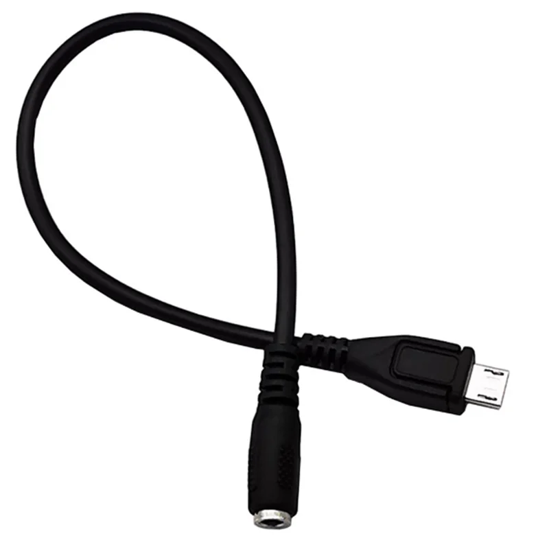 0.2m DC Power Jack Female 3.5x1.35mm to USB Micro USB Male 3A 22AWG Pure Copper Cable 20cm Tablet Computer Mobile Phone Charging