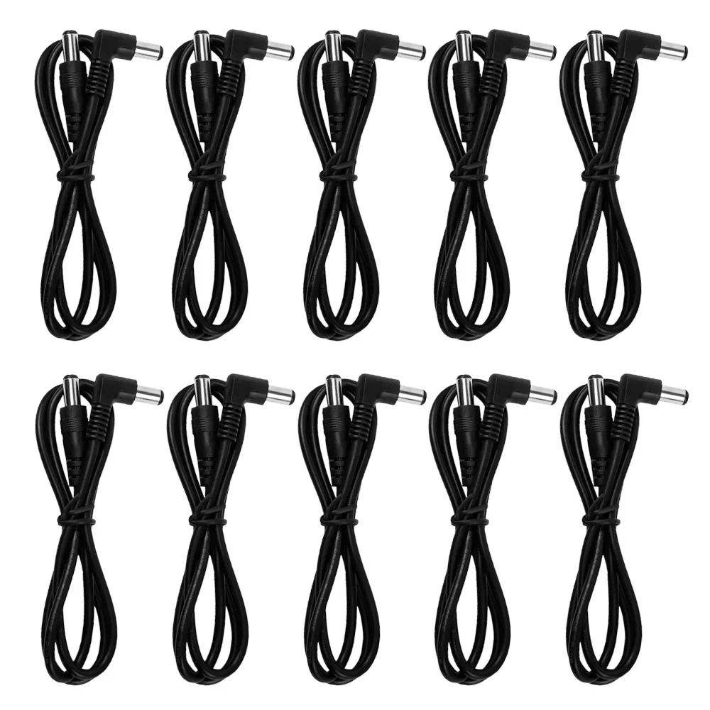 Power Cord DC 5.5 x 2.1mm Guitar Pedal Cables Electric Guitars Accessories