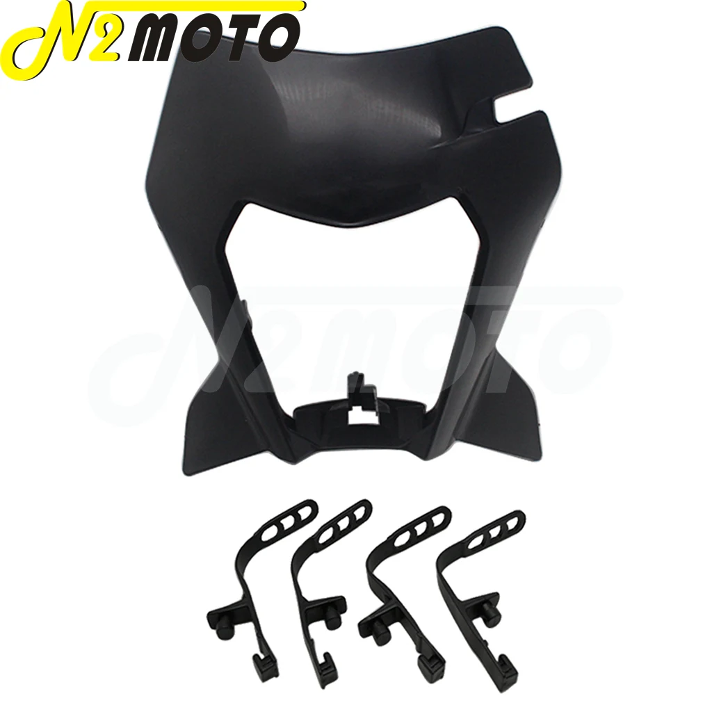Motocross Enduro LED Headlight Headlamp Mask Cover For KTM 125 150 250 300 350 400 450 500 SX XC SX-F XC-W EXC 530 XC-W Six Days