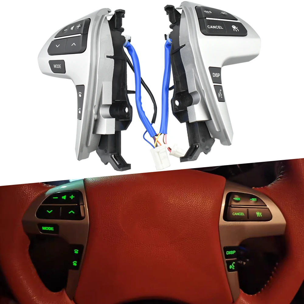 

Multifunction Steering Wheel Control Switch Cruise Button 84250-0E220 For Toyota HILUX VIGO KUN2*,35 2011-2015