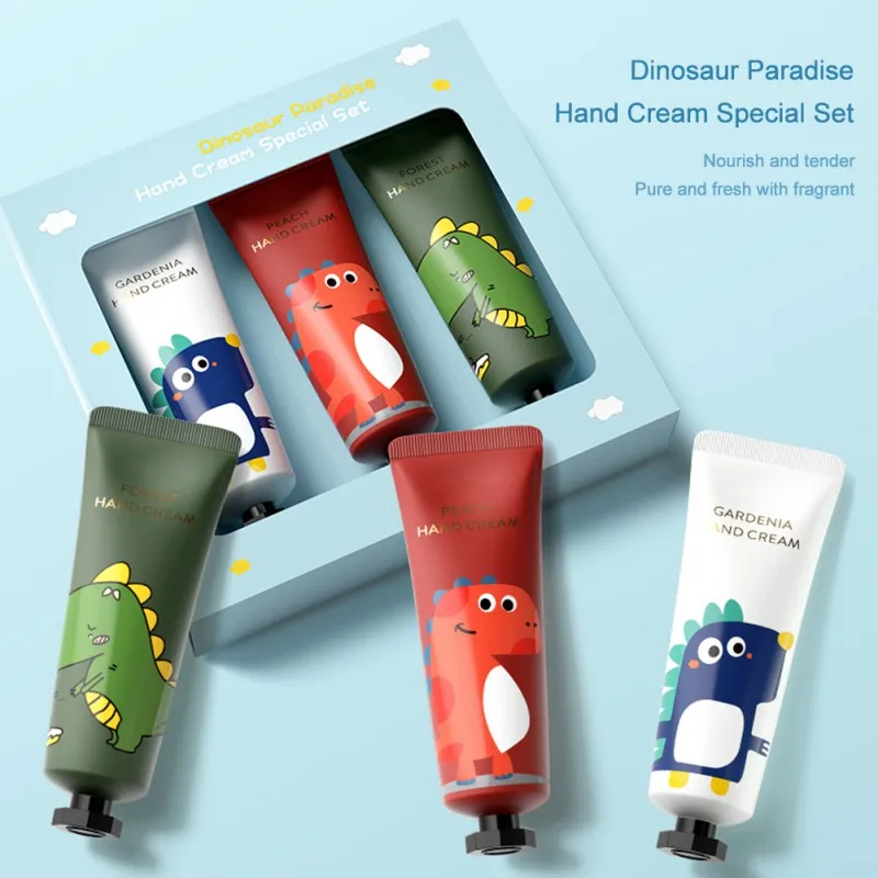 Hand Cream Set Moisturizing Portable Hand Lotion For Dry Cracked Hands Hydrating Hand Lotion Travel Size For Women