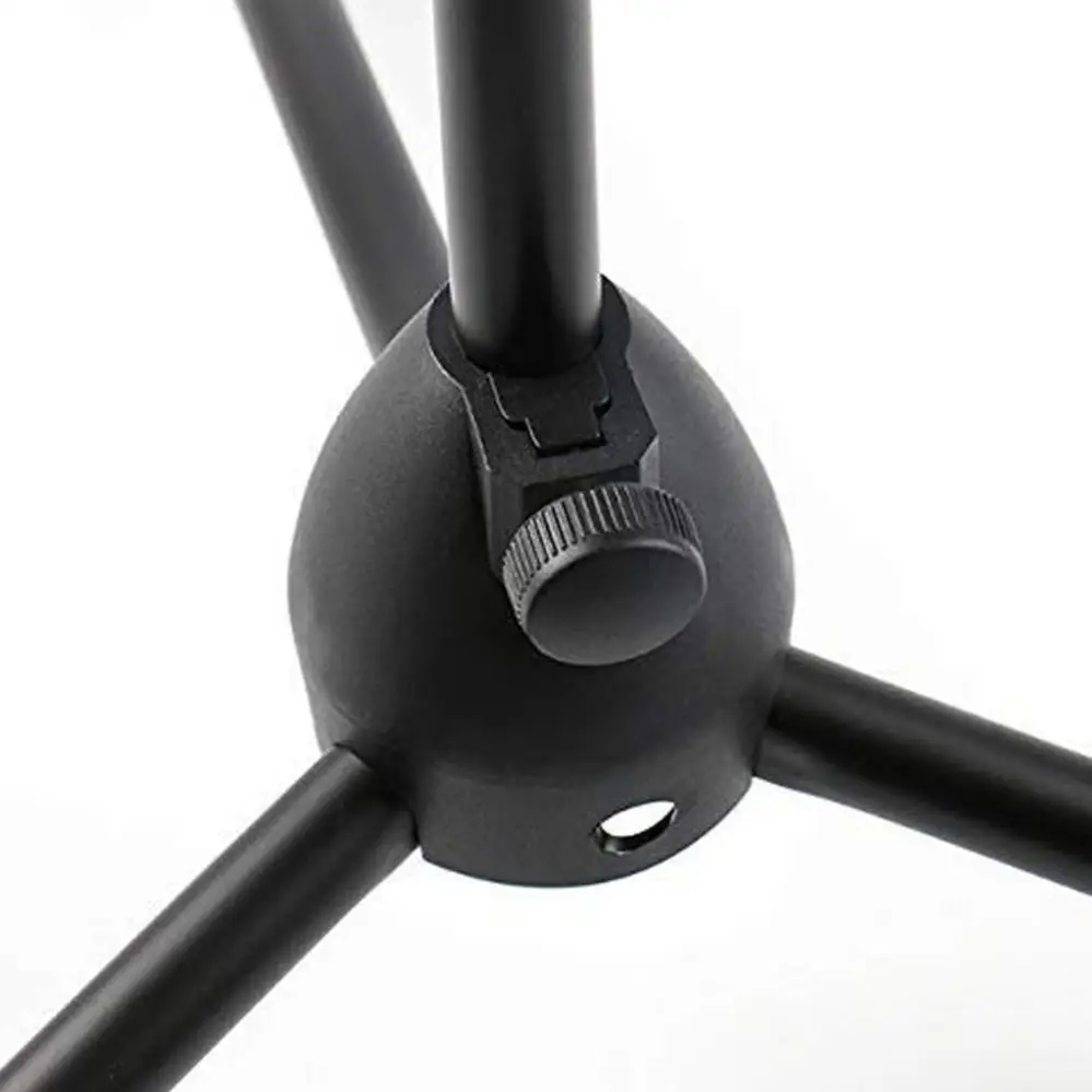 Floor Microphone Tripod Swing Arm Retractable Metal Microphone Stand Stage Performance Live Bracket Desktop Mic Tripod