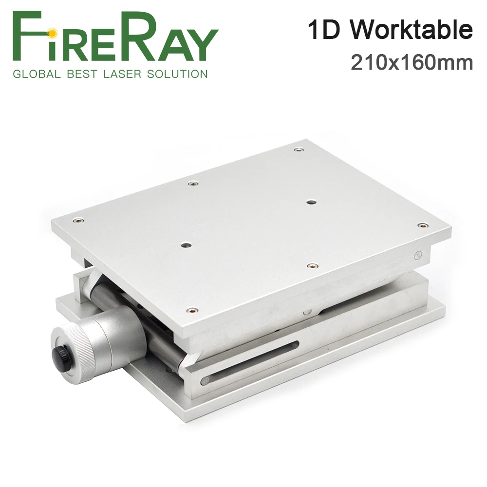 FireRay 1Axis Moving Worktable 160x210mm Lift Range 70-180mm Table Portable Cabinet Case DIY Part for Laser Marking Machine