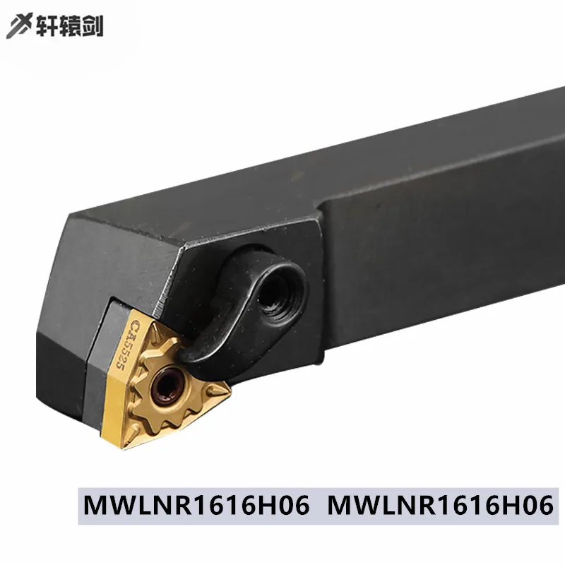 MWLNR 1616H06 Tool Tool portautensili per tornio rotante per inserti WNMG