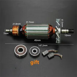 Electric planer rotor is suitable for Makita N1900B power tool accessories