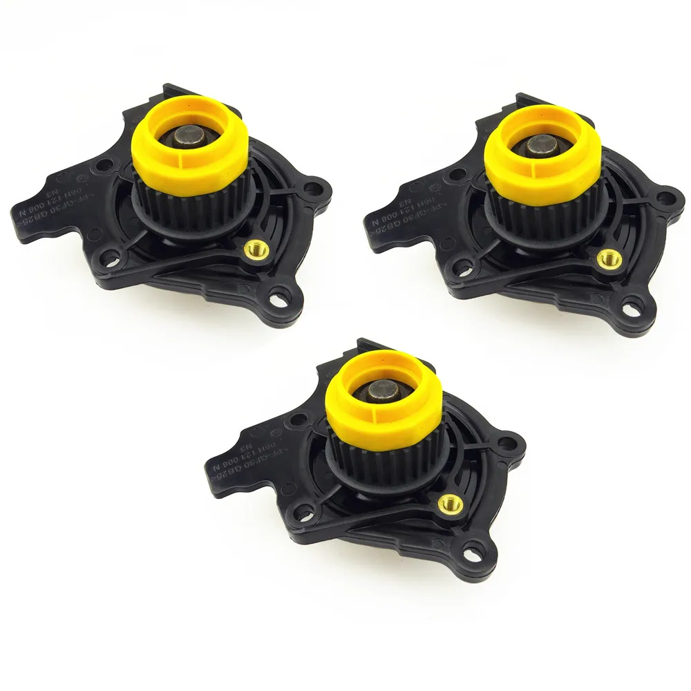 SCJYRXS 3 Pcs Engine Cooling Water Pump Impeller for AMAROK Passat B6 CC Golf Beetle Tiguan A3 A4 Q5 TT Seat Leon 06H121026CQ