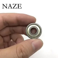 NAZE 10pcs 608ZZ Bearing 8x22x7mm ABEC-1 ABEC-3 ABEC-5 Skate Stroller Miniature 608ZZ Ball Bearings 608Z 6082Z Bearing