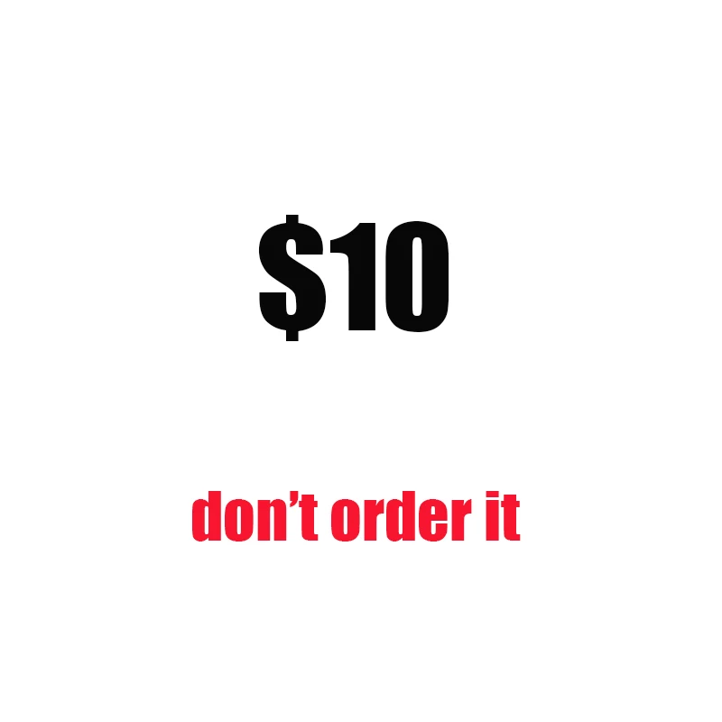 

Supplementary Order Fees $10