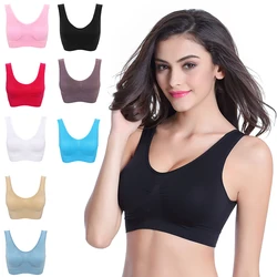 Plus Size Bras For Women Seamless Bra With Pads to 4XL 5XL Bralette Push Up Brassiere Vest Wireless Active fashion underwear