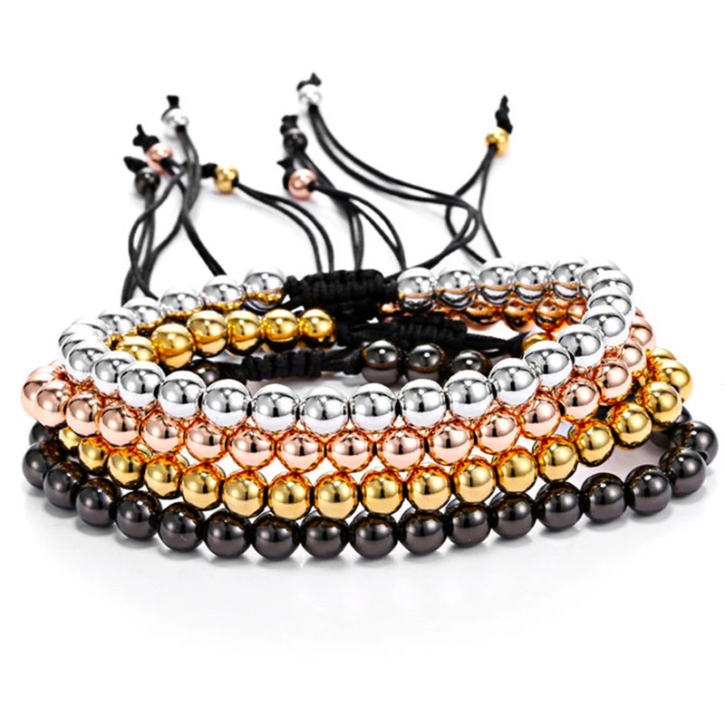 100pcs Stainless Steel Gold Color Spacer Beads Loose Beads for Jewelry Making Diy Bracelets Necklace Beads Accessories Supplies