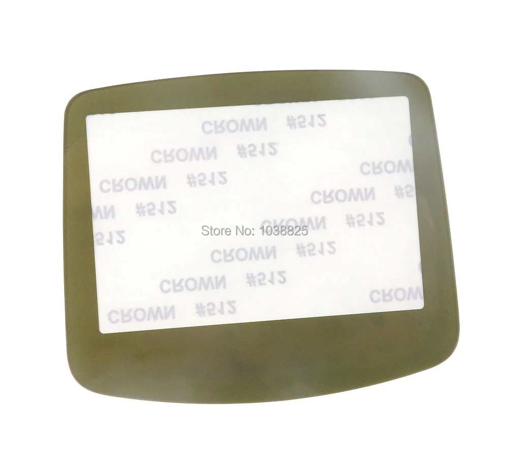 Lentille en plastique multicolore pour lentille d'écran GBA pour protecteur d'objectif couleur Gameboy Advance avec adhésif