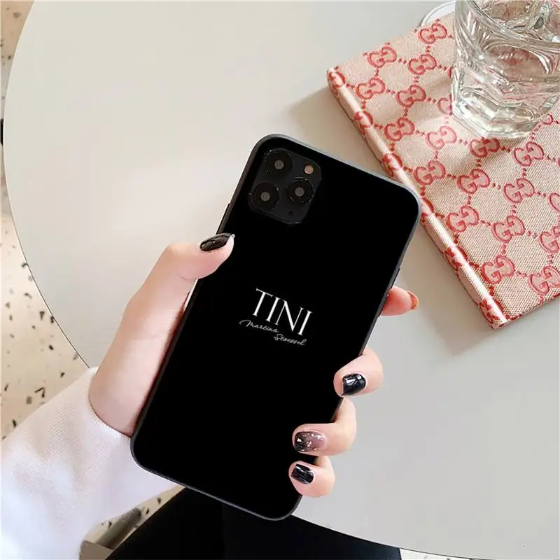 Etui na telefon Tini Stoessel do iphone 13 11pro 12pro MAX 8 7 6 6S Plus X XS MAX 5 5S SE XR Fundas Capa Coque Shell