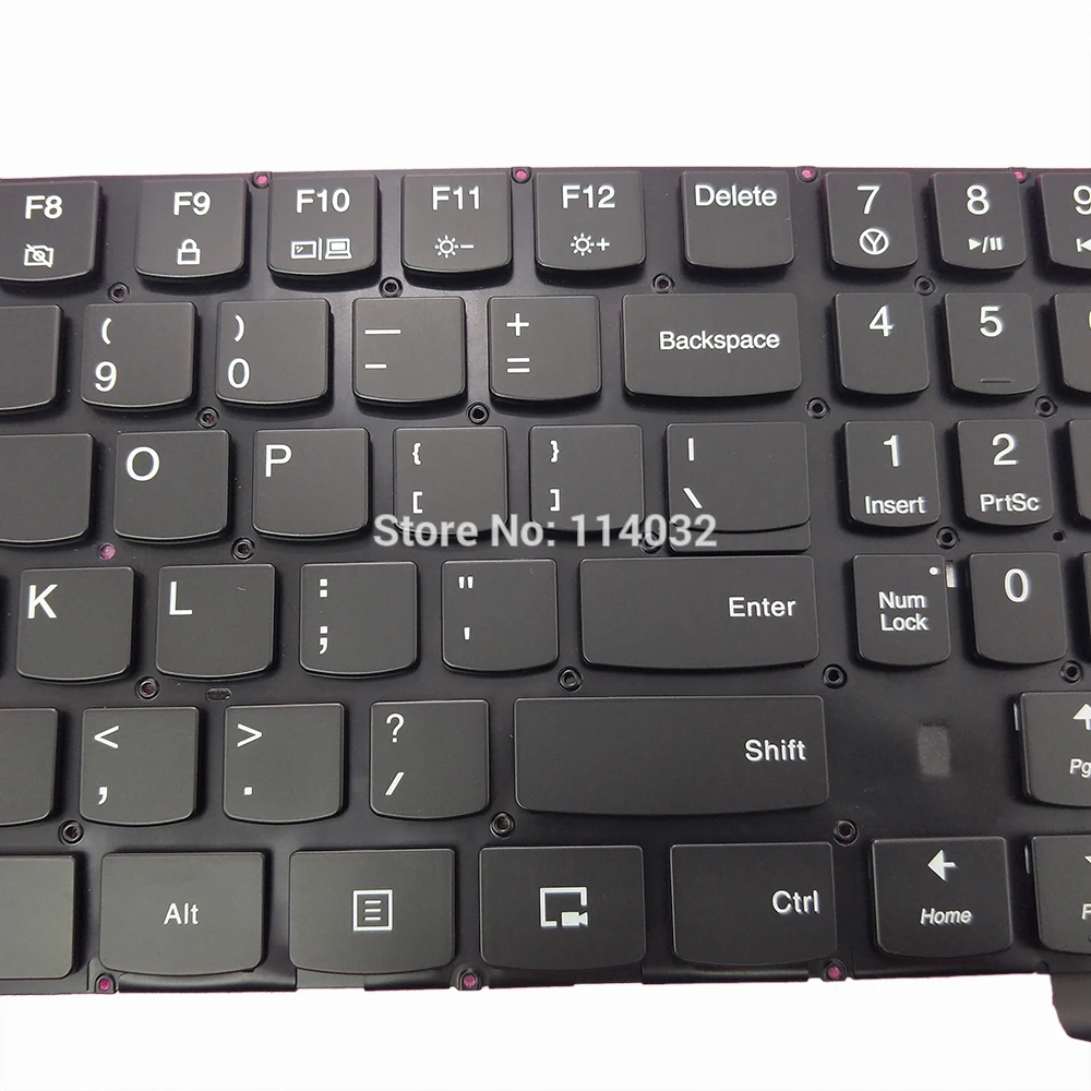 Imagem -02 - Teclado Retroiluminado Rgb para Laptop dos Eua para Lenovo Legion Teclados de Luz Ingleses Y72015ikb 80vr 81cq R720-15ikb Sn20m27344 Pc5yrgb Y720