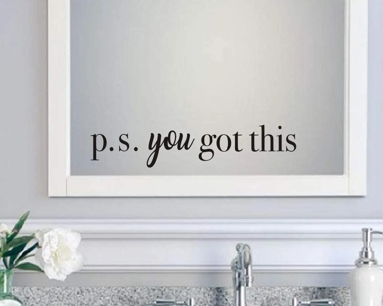 You Got This Wall Decal Inspirational Attitude Vinyl Wall Sticker Home Deocr Living Room Bedroom Wall Art Murals Poster