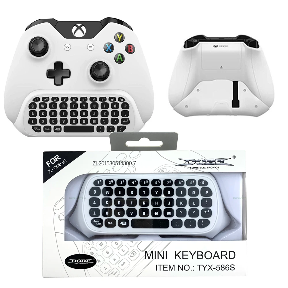 

2.4G 47 Keys Wireless Keyboard Chatpad Message Gamepad Keyboards Keypads Gaming Keypads for XBOX ONE Game Controller