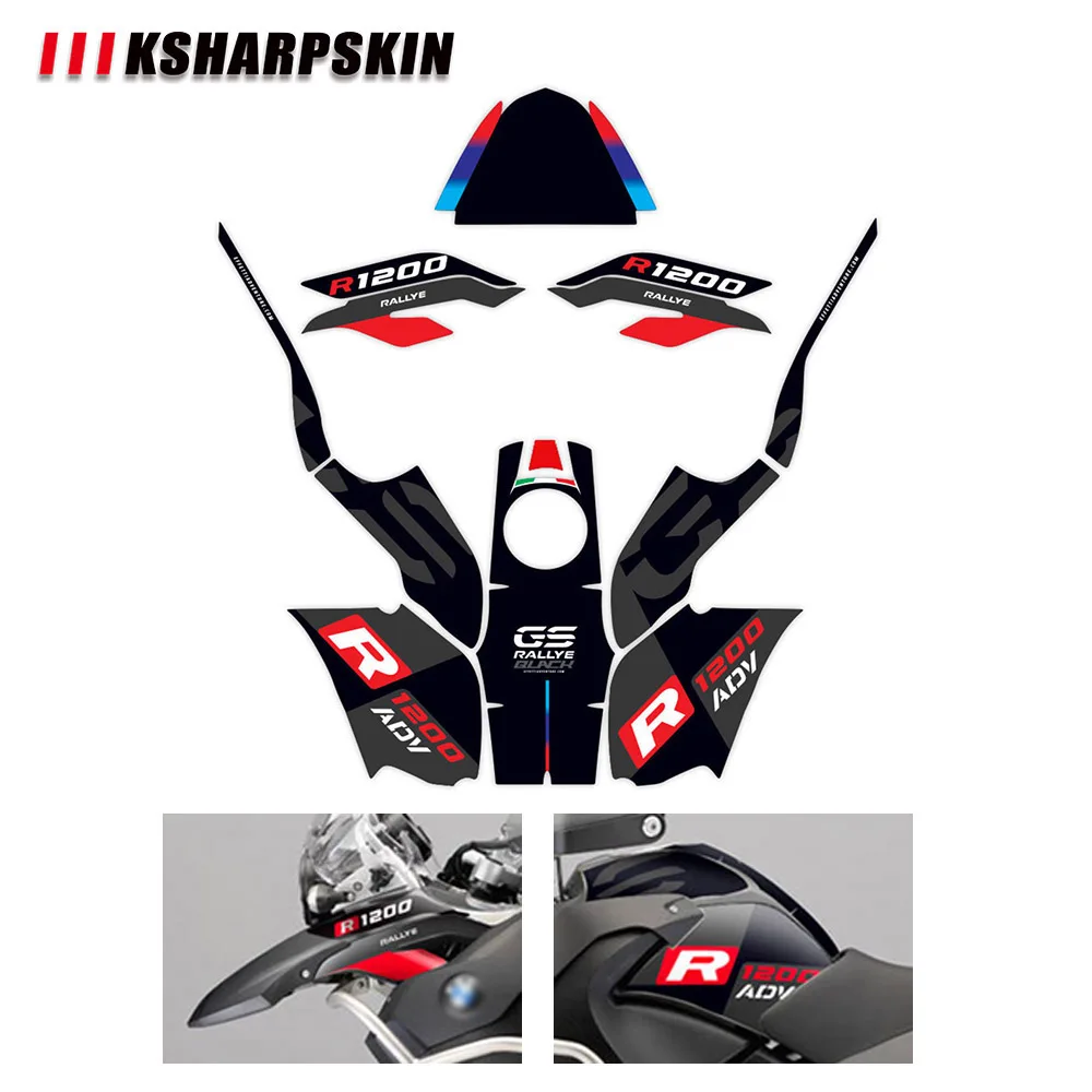 Motorcycle scratch-resistant sticker protection body  decal decorative film for BMW R1200GS ADV 2008-2012 r 1200gs r1200 gs