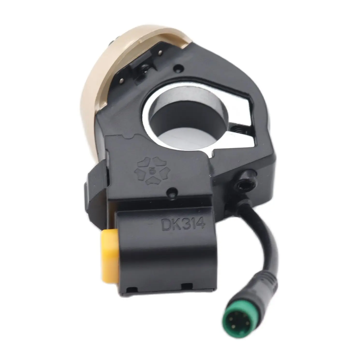 Controlador de manillar de luz para patinete eléctrico, interruptor de manillar de Scooter eléctrico, señales de giro, botón de encendido/apagado,
