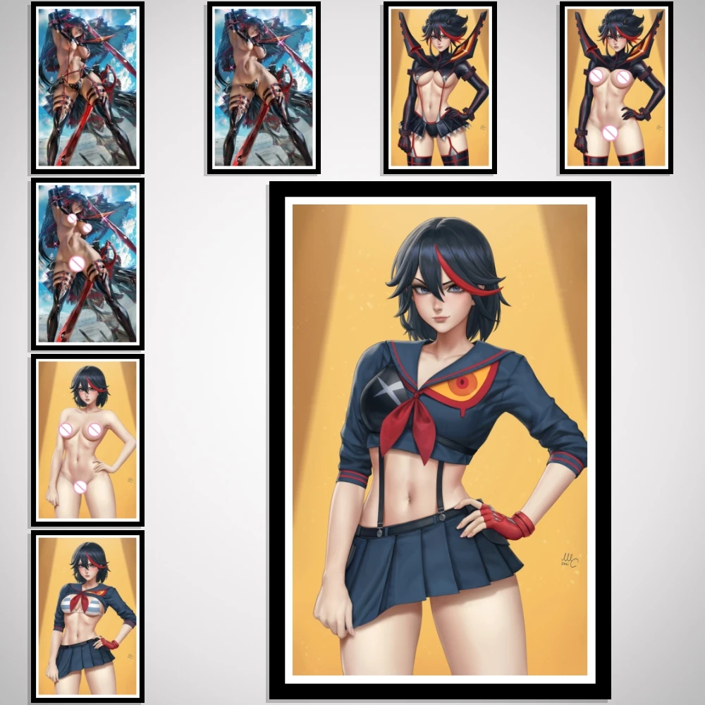 

Ryuuko Anime Art-Poster Picture, Sexy Nude Girl, Cartoon Game, Ryuko, Silk Decor, Wall Home for Living Room