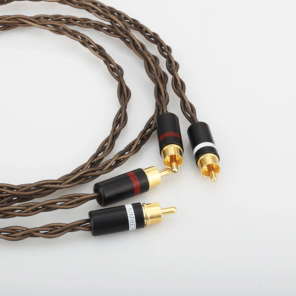 High quality ODIN Music Ribbon Signal Line RCA cable, RCA to RCA Audio cable