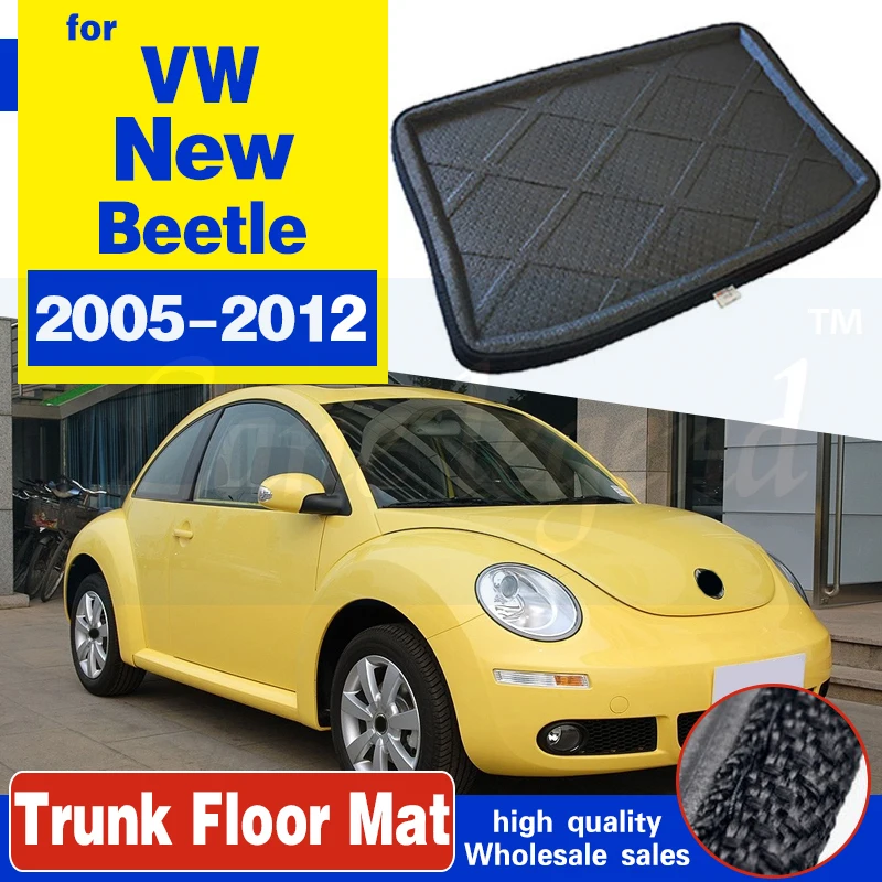 

For VW New Beetle 2005-2012 Boot Mat Rear Trunk Liner Cargo Floor Tray Carpet Mud Pad Guard Protector Accessories